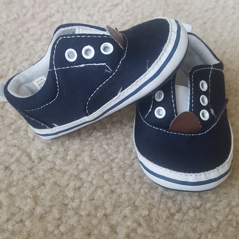 Rugged Bear Navy Blue Infant shoes Size 1